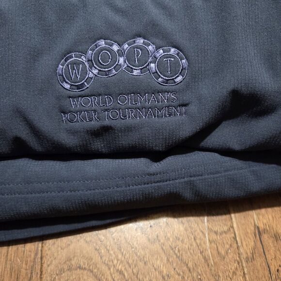 Travis Mathew Cold Shoulder Golf Vest Men XL Blue Quilted Puffer Full Zip Jacket - Picture 4 of 8